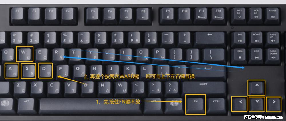 键盘，怎样把wasd键与上下左右方向键互换？ - 生活百科 - 濮阳生活社区 - 濮阳28生活网 puyang.28life.net